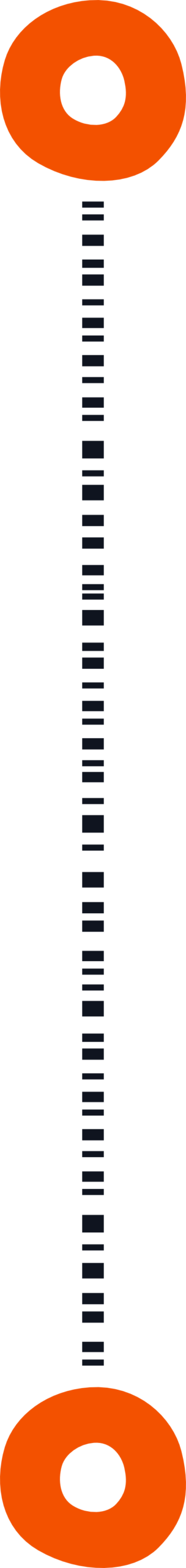 narrow barcode and donut